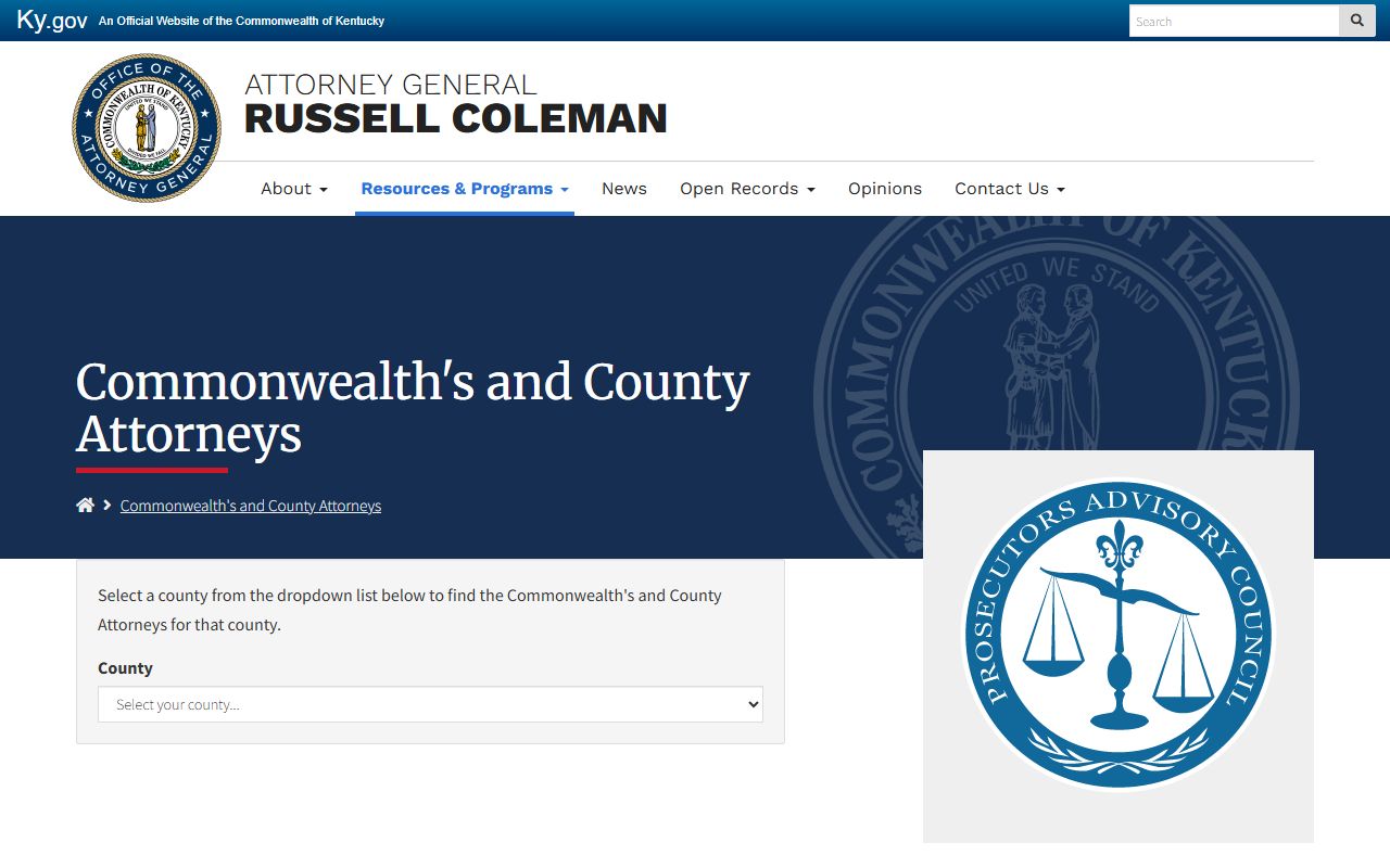 Washington County criminal court records Kentucky attorneys directory